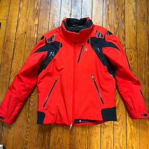 Spyder Men's Leader GTX Ski Jacket Red